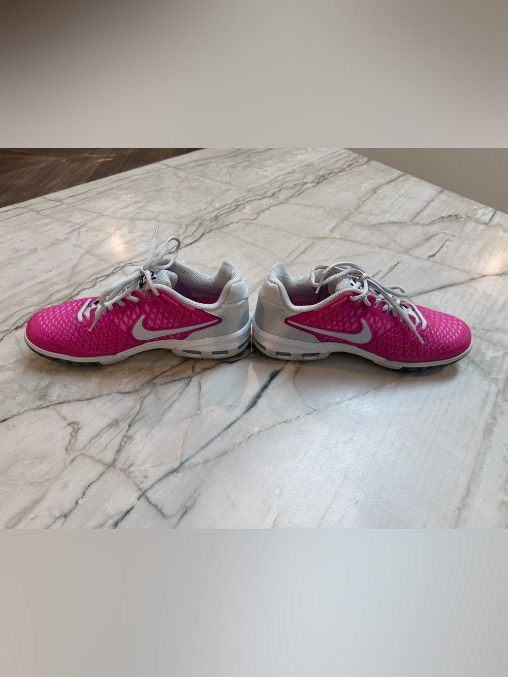 Nike Women's Air Max Cage Dragon Tennis Shoes in Pink 8.5 New - Picture 4 of 8